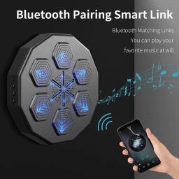 Smart Music Boxing Machine Wall Target, LED iluminado Sandbag, reação relaxante, alvo de treinamento para esportes, reação de agilidade - Image 2