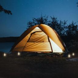 Tent Pegs com luzes LED, dossel, Stakes prego, luzes à terra, toldo, rede, Camping Acessórios, 6 pcs, 4 pcs, 1 pc - Image 2