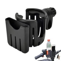 Suporte de garrafa universal com suporte do telefone, acessório para carrinho, suporte para copo para crianças, bicicleta, 1pc - Image 4