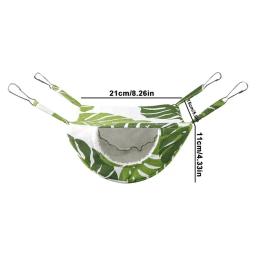 Hammock de cobaia quente para animais de estimação, brincar e descansar, gaiola de cama pequena, adequada para chinchila, papagaio, açúcar, furões, hamster, dormindo - Image 6