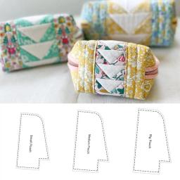 Modelo bonito Régua Costura Padrão, DIY, Patchwork Quilter, Ferramenta Stencil, Ferramentas Bag - Image 1