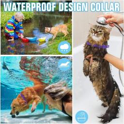 Ajustável impermeável Pet Calming Collar, Dog Cat Colar, alívio da ansiedade, redução do estresse, pacificar calmante, TPR - Image 3
