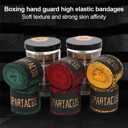 2 pçs 3m/5m boxe bandagem tecido de lã alta estiramento mão fita pulso esportes equipamentos de proteção para boxe luta livre sanda mma - Image 3