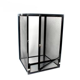 Gaiola de liga de alumínio para répteis, gabinete de tela, gaiola camaleão, terrário de répteis, gaiola de malha - Image 2