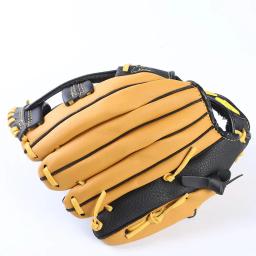 Luvas de beisebol de couro genuíno para adultos e treinamento juvenil, luva de beisebol, esportes ao ar livre, escola Match, 11.5 ", 12.5" - Image 5