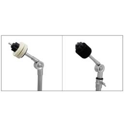 Suporte do tambor com suporte duplo, acessórios de percussão, tripé para estúdio de música, concerto e palco, Drum Stand, Hardware - Image 4