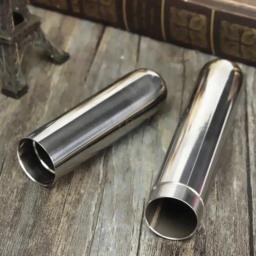 Metal tubo de charuto caso cigarros titular recipiente caixa de bolso armazenamento à prova de vento à prova de umidade anti-queda tubo selado - Image 3