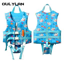 Oulylan Buoyancy Vest para Crianças, Criança, Jaquetas De Banho, Jet Ski Boating, Esportes Aquáticos à Vela, Suprimentos de Natação, Surf - Image 6