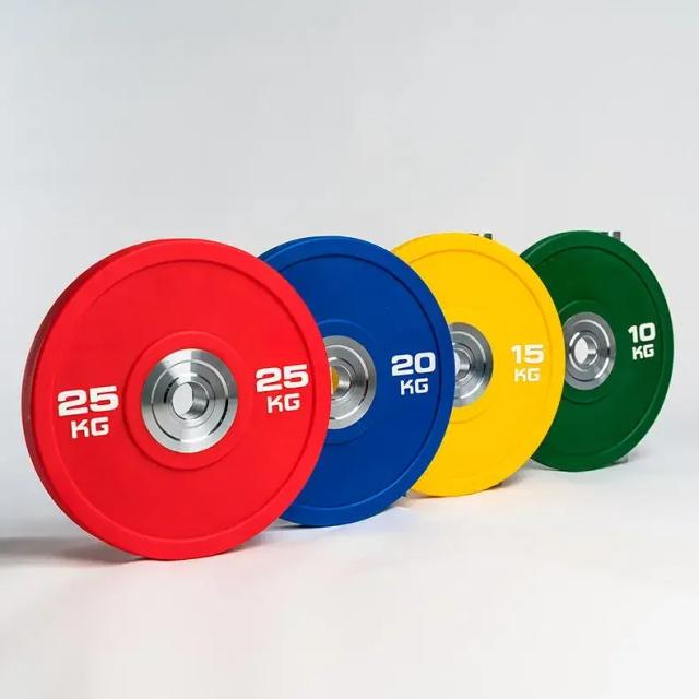 Shanxi Shuohui Placa de Peso Revestida de Borracha Colorida 5kg