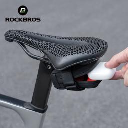 Rockbros mini saco de sela da bicicleta leve pequeno 0.35l saco portátil multi função sacos mão ciclismo saco acessórios da bicicleta - Image 5