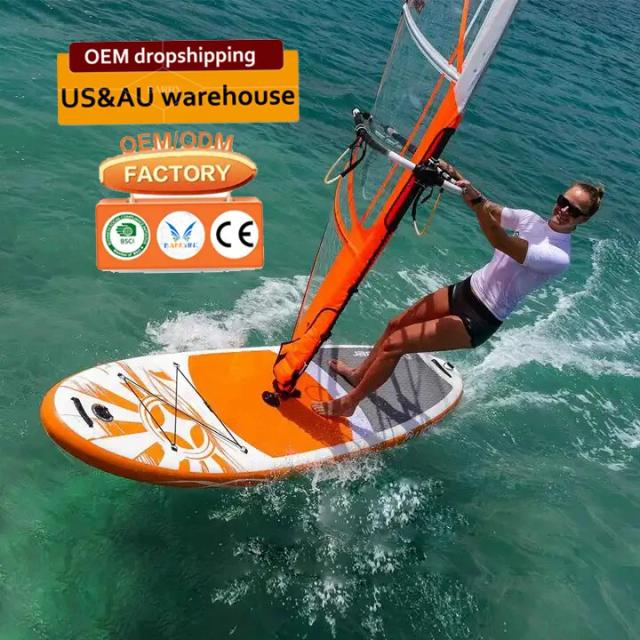 Prancha Inflável de Windsurf e SUP para Crianças e Adultos - Fornecedores da China