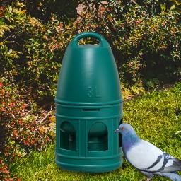 Bebedor De Água De Pássaro Com Punho De Suspensão, distribuidor De água Do Pombo Alimentador De Grande Capacidade, Acessórios De Gaiola De Pássaro - Image 4