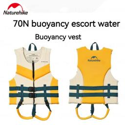 Naturehike-Buoyancy Colete salva-vidas de algodão para adultos, colete seguro, pesca, natação, surf, esportes aquáticos, ao ar livre, flutuabilidade, 70N Plus - Image 1