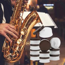 10x corrediça de ajuste sintética da graxa da cortiça para acessórios do cuidado do saxofone - Image 1