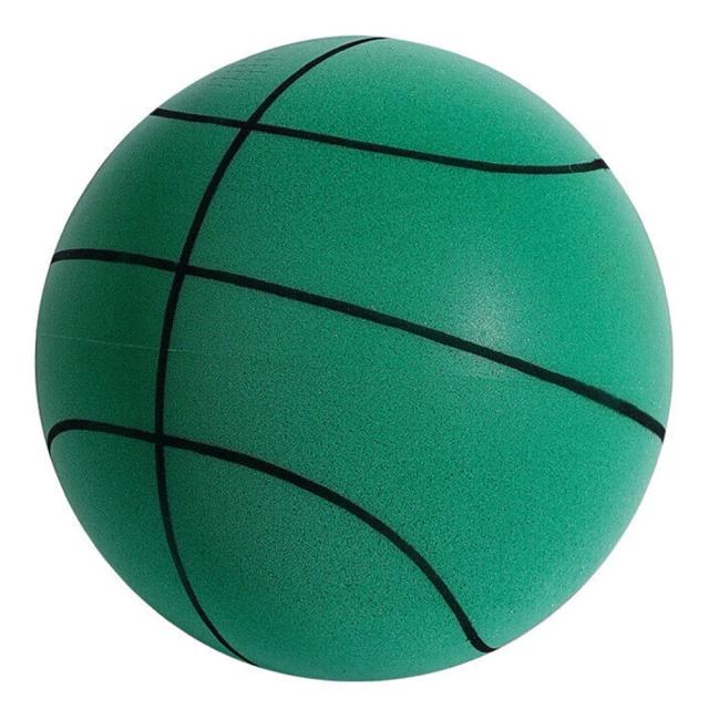 Bola de Basquete Silenciosa para Crianças - Brinquedo Indoor e Outdoor, Ideal para Saltos Leves, Disponível em 21 cm e 18 cm