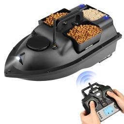 GPS Isca de Pesca, Controle Remoto de Alta Velocidade, RC Isca Barco, 2kg Carregando, 400-500m de Velocidade Fixa, Luz Noturna - Image 1