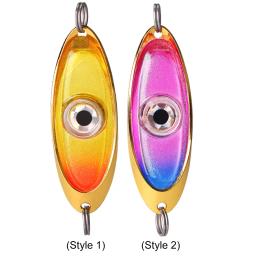 Subaquática Eye Shape LED Fishing Lure Luz, impermeável, luminosa, Squid Bait, Acessórios de pesca - Image 4