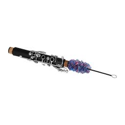Clarinete Flauta Escova De Limpeza, Câmara Interna com Fio De Algodão Colorido, Manter Ferramenta, Acessório De Sopros, 1 Pc, 2 Pcs, 3Pcs - Image 2