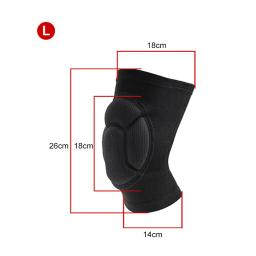 Joelheiras de Voleibol Duráveis, Almofadas de Espessamento, Espesso, Espesso e Sólido, Confortável e Flexível, Antiderrapante, Esportes, 119g - Image 4