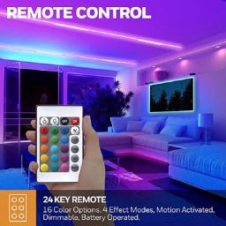 Luz de fundo LED para decoração do quarto, Romantique TV decoração, USB, Bluetooth, controle APP, sinta-se livre, colar, 5050, 1-20m, 12LED - Image 5