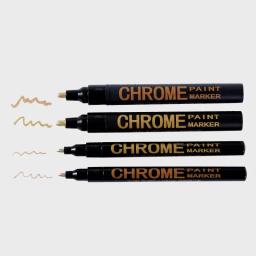 0.7/1/3mm galvanoplastia cromo espelho marcador prata líquido mão-reparação de metal cromado caneta à prova dwaterproof água artesanato caneta de pintura - Image 5