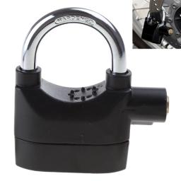 Cadeado de alarme à prova d'água para motocicleta, cadeado de alarme com feixe curto para bicicleta e bicicleta - Image 1