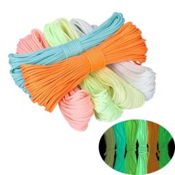 Paracord luminoso multi-exterior, corda do guarda-chuva, barraca de acampamento, escalada, segurança, núcleo, 10m, diâmetro 4mm, 9 vertente - Image 3