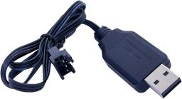 7.4v 600mah 14500 bateria de íon-lítio SM-3P plug para huina 1567/1568/1569 rc carregador/caminhão basculante/bulldozer caminhões de brinquedo de construção - Image 4
