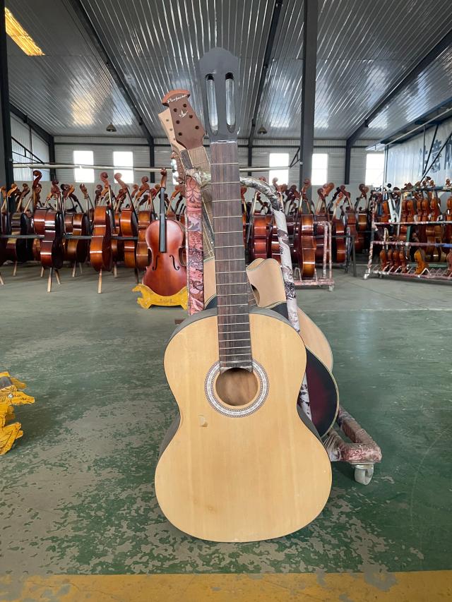 Guitarra Elétrica DIY de 6 Cordas com 41 Polegadas e 24 Bandas - Ideal para Emagrecimento e Customização com Cordas Ornamentais
