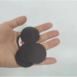Tira magnética com ímãs de borracha quadrados ou redondos adesivos, forte adesivo, folha magnética macia auto-adesiva, 10 PCs, 20PCs - Image 3