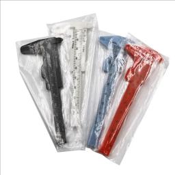 Mini pinça de plástico Vernier para estudantes, ferramenta de medição, pequenos presentes, Pie de metro, novo, 0-80mm - Image 4
