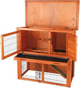 Fabricante atacadista barato de madeira grande produtos para animais de estimação gaiolas de coelho para brincar ao ar livre - Image 2