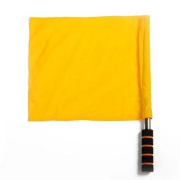 Bandeira Leve do Árbitro do Futebol, Alta Visibilidade, Vermelho, Branco, Amarelo, Bandeiras de Linha, Punho de Esponja, Competição, Jogar, Competição, Bandeiras - Image 4