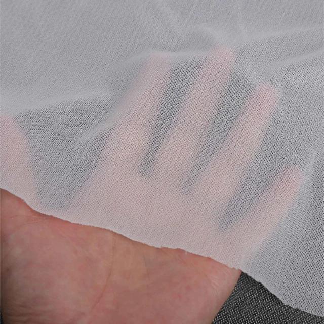 Malha Elástica Adesiva para Roupas - Tecido Lavável e Macio para DIY e Patchwork