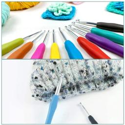 BUDDUR-Kit De Agulhas De Tricô De Crochê com Saco De Armazenamento e Agulha De Aço, Agulha Grande Olho Blunt para Tecelagem De Tecido, Conjunto Artesanal DIY - Image 3