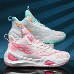 Sapatos esportivos casuais masculinos, malha respirável superior, tênis de corrida ao ar livre, nova moda, 2024 - Image 2
