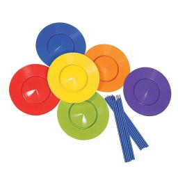 6 conjunto de varas de malabarismo desempenho adereços crianças indoor e jogos ao ar livre - Image 4