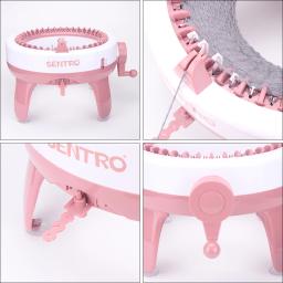 Sentro Hand Knitting Machine Kit, 40 Agulhas, Projetos Artesanais, Cachecóis, Chapéus, Camisolas, Luva, Projeto Craft - Image 6