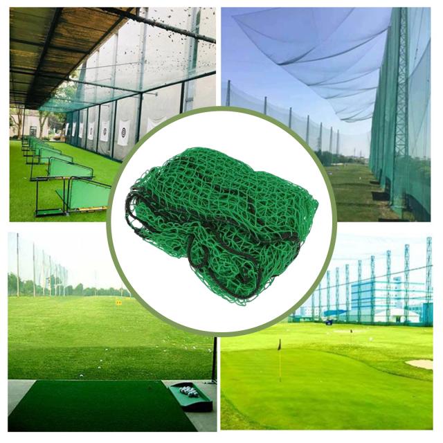Rede de Golfe para Prática e Treinamento - Barreiras de Alto Impacto em Malha Resistente 3x4.5m para Iniciantes