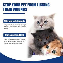 Uso externo Stop Bleeding Gel, Gelr Hemostático Pet, Gel Cura de Ferido, Rolha de Sangue de Unha de Cão, 20ml - Image 5