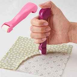 Pressionando Roda Tecido Rolo Costura Ferramentas, Guia do rolo comum, Acessórios para máquinas de costura, Press Quilting, Handmade Tool, Hot, Novo, 1Pc - Image 2