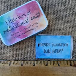 Citações motivacionais Cartões Presente, Engraçado, Incentivo Positivo, Cartões de Motivação, Little Box, Fontes do partido, 20 pcs, 40 pcs, 100 pcs, 200pcs - Image 1