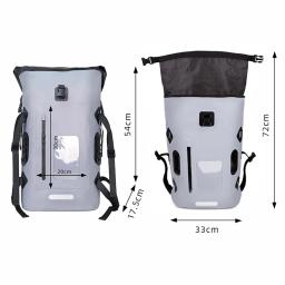 Mochilas de natação para praia, saco seco, mochila de praia, rafting surf e mergulho sacos, grande capacidade, molhado e seco, XM270, 32L - Image 2