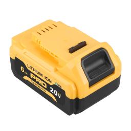Probty-Bateria de Substituição para DCB200, 20 V, 6000mAh, Compatível com Dewalt 20 V, 18 V e 20 Vot Tools - Image 3