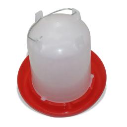 Dispensador De Água De Frango Com Interruptor, Dispensador De Água De Galinheiro, Balde De Beber De Plástico, 4L - Image 4