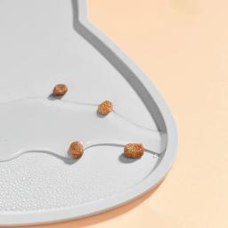 Silicone Anti-Sujo Pet Mats, Food Grade, fácil de limpar gatos e Dog Bowl Pad, impermeável e à prova de vazamento, Anti-Slip Pad, fácil de limpar - Image 5