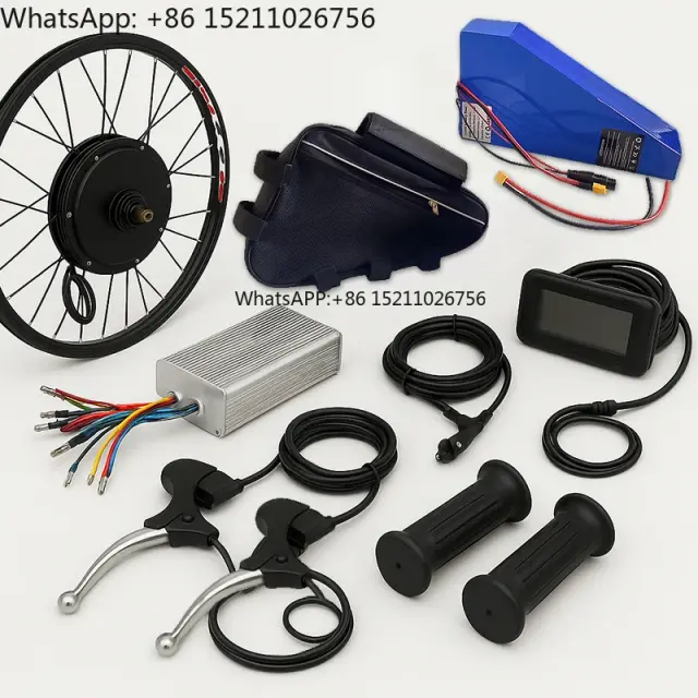 Kit de Conversão Ebike GEB 5000W com Bateria Opcional 72V