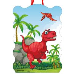 Cartoon Dinosaur Theme Pinata para Crianças, Vermelho, Verde, Boys Favors, Happy Birthday Event, Decorações de festas, DIY, Dino, 1Pc por lote - Image 2