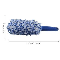 Escova de limpeza de roda de microfibra macia de pelúcia, escovas de detalhamento de carro para manutenção de motocicleta, ferramenta de limpeza, acessórios de carro - Image 6