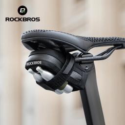 Rockbros mini saco de sela da bicicleta leve pequeno 0.35l saco portátil multi função sacos mão ciclismo saco acessórios da bicicleta - Image 4